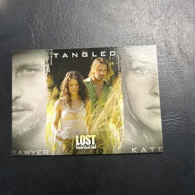 Jb18 Lost Season 3 Three  InkWorks #86 Tangled Sawyer Kate Evangeline Lilly