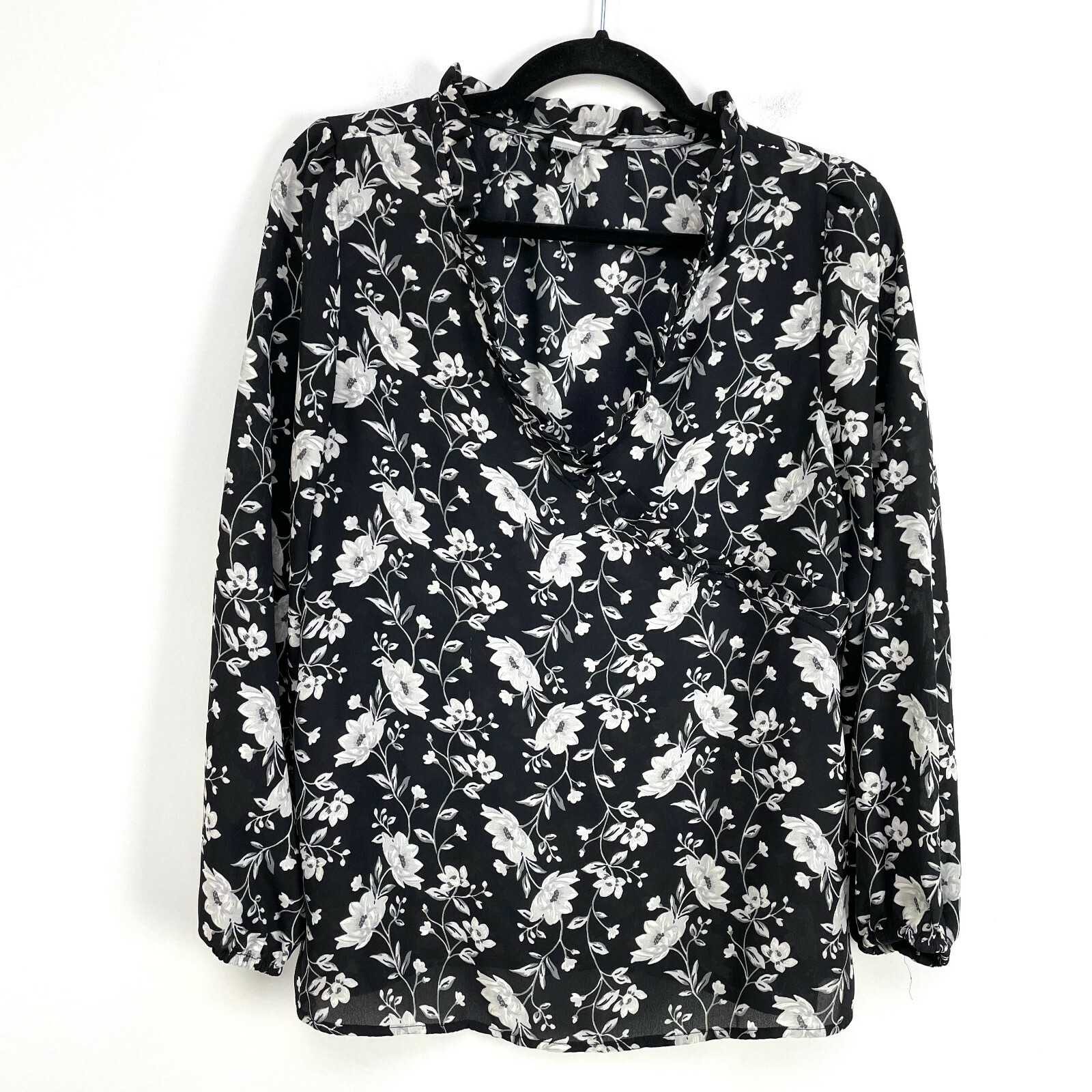 トップス blouses 3 shirring navy MARLMARL blouses 3 shirring navy – MARLMARL