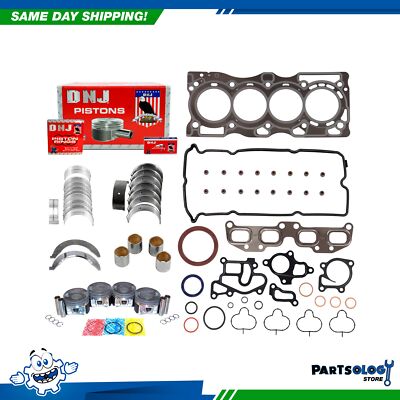 DNJ EK642 Engine Rebuild Kit For 05-17 Nissan Suzuki Equator Frontier 2.5L DOHC
