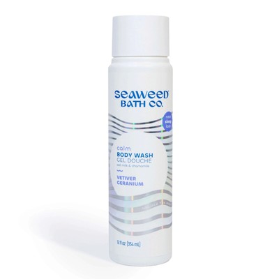 The Seaweed Bath Co. Calm Гель для тела Ветивер Герань, жидкость 12 унций