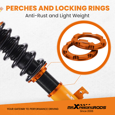 Maxpeedingrods Coilovers Shocks Lowering Kit for Subaru WRX STI 2015-2021 VA