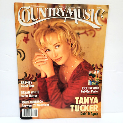 1997 Country Music Tanya Tucker Bryan White BR549 John Anderson CMSA Newsletter
