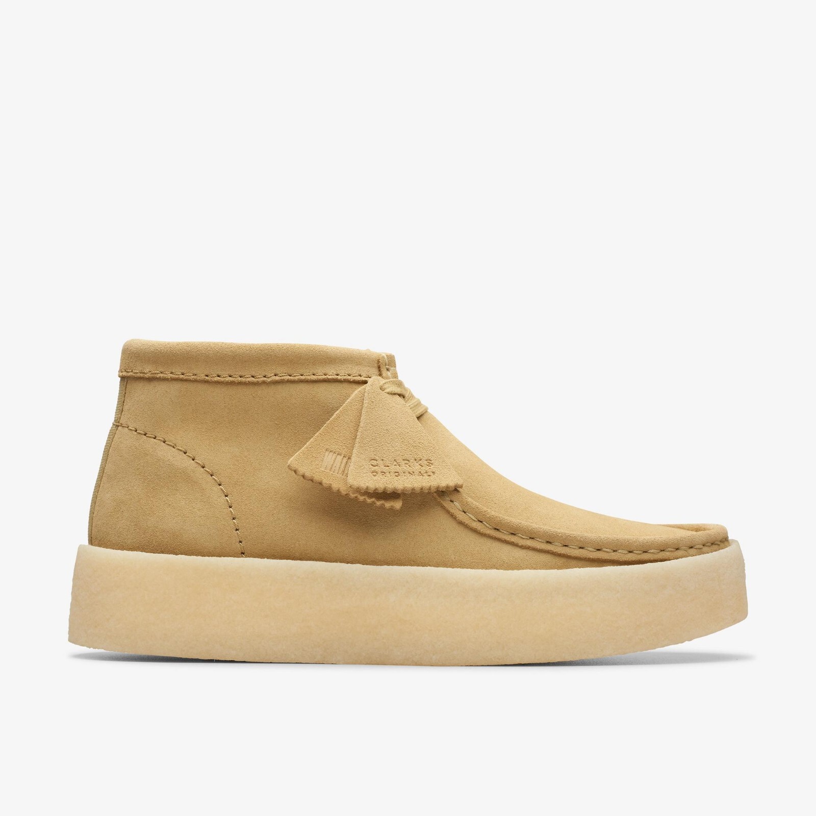 Clarks Originals Men's Wallabee Cup Boot Maple Suede Clarks Originals Men's Wallabee Cup Boot Maple Suede