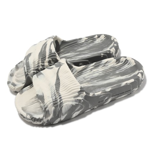 

Adidas Originals Adilette 22 Wonder White Grey Мужские сандалии унисекс без шнуровки IG5919, Adilette 22
