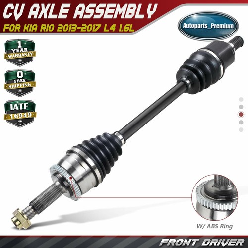 Front Left Driver CV Axle Assembly for Kia Rio 2013 2014-2017 Automatic ...