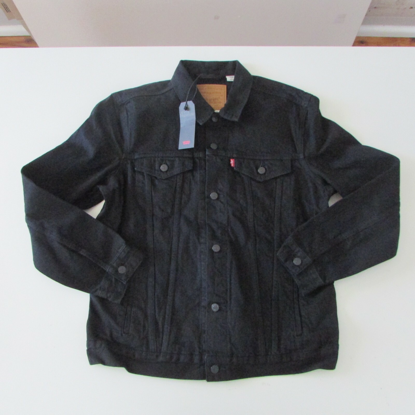 levi's men's sherpa trucker jacket red tibetan plaid