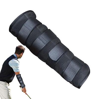 Golf Elbow Brace Guide Swing Tempo Trainer Aid-Stop Bending Your Swing Arm