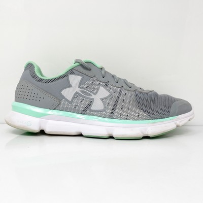 

Кроссовки Under Armour Womens Speed Swift 1266243-103 Серые Кроссовки Размер 9.5, Серый, Micro G Speed Swift