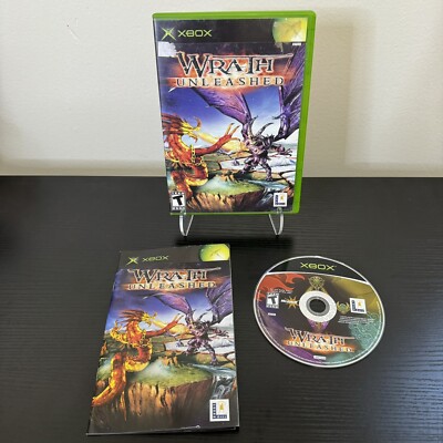 Wrath Unleashed (Microsoft Xbox, 2004) CIB Complete TESTED & WORKS! RARE!