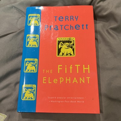 The Fifth Elephant Terry Pratchett First Edition Hardcover Fantasy Discworld 