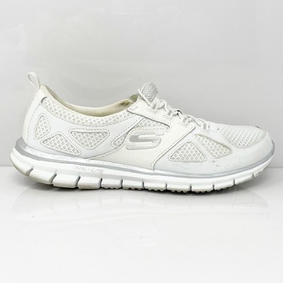 

Skechers Womens Glider Lynx Белая повседневная обувь Кроссовки Размер 6,5, Белый, Glider Lynx