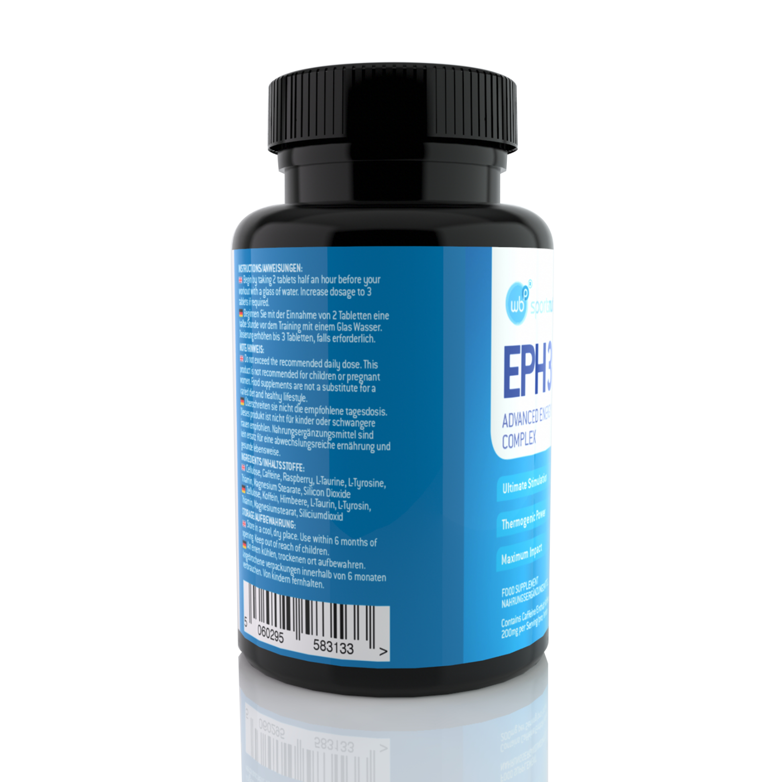 PreWorkout EPH 30+ Ephedrine Free Pills Weight Loss