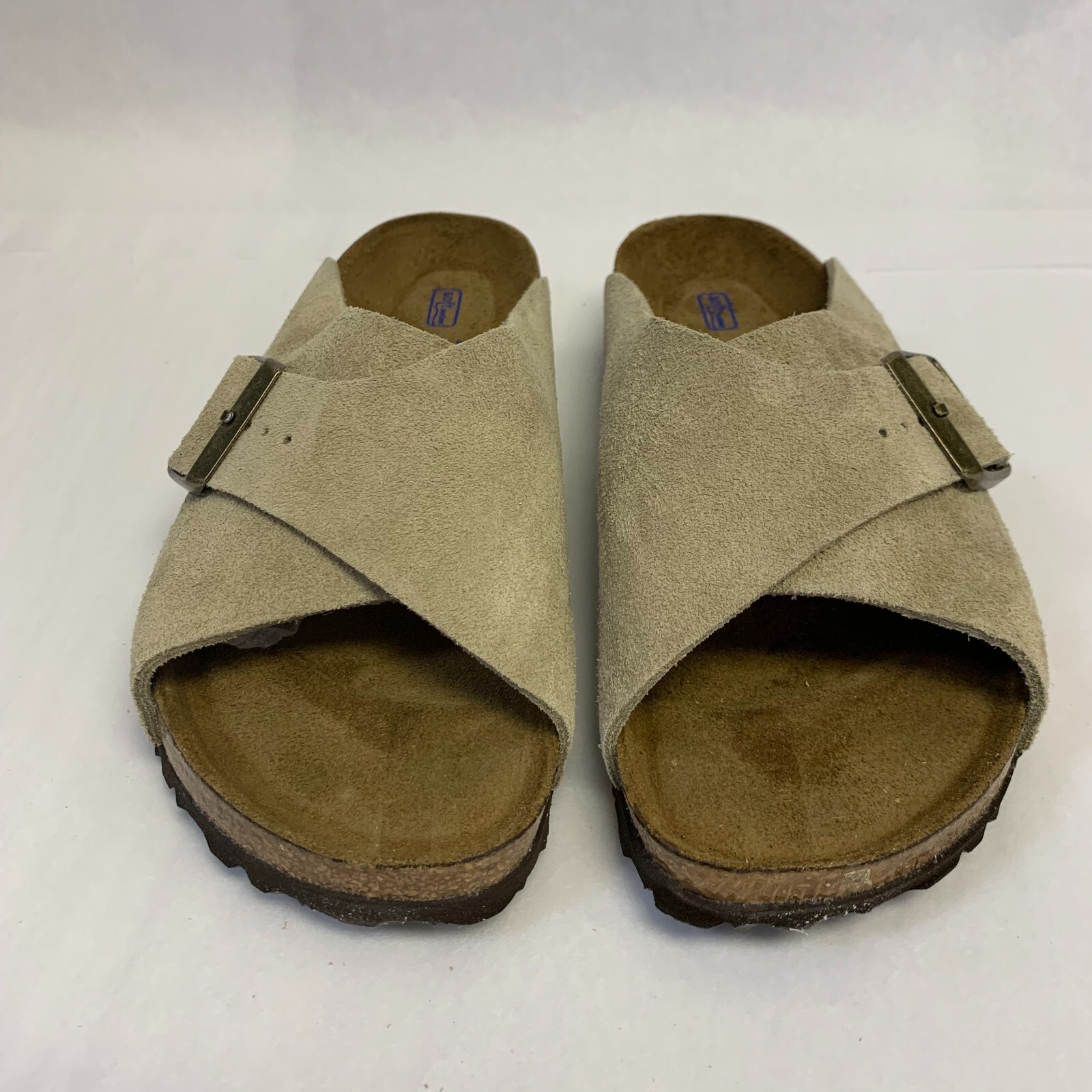 【値下げ不可】BIRKENSTOCK × BEAUTY&YOUTH AROSA Birkenstock New with Box Arosa Taupe Suede Soft Footbed