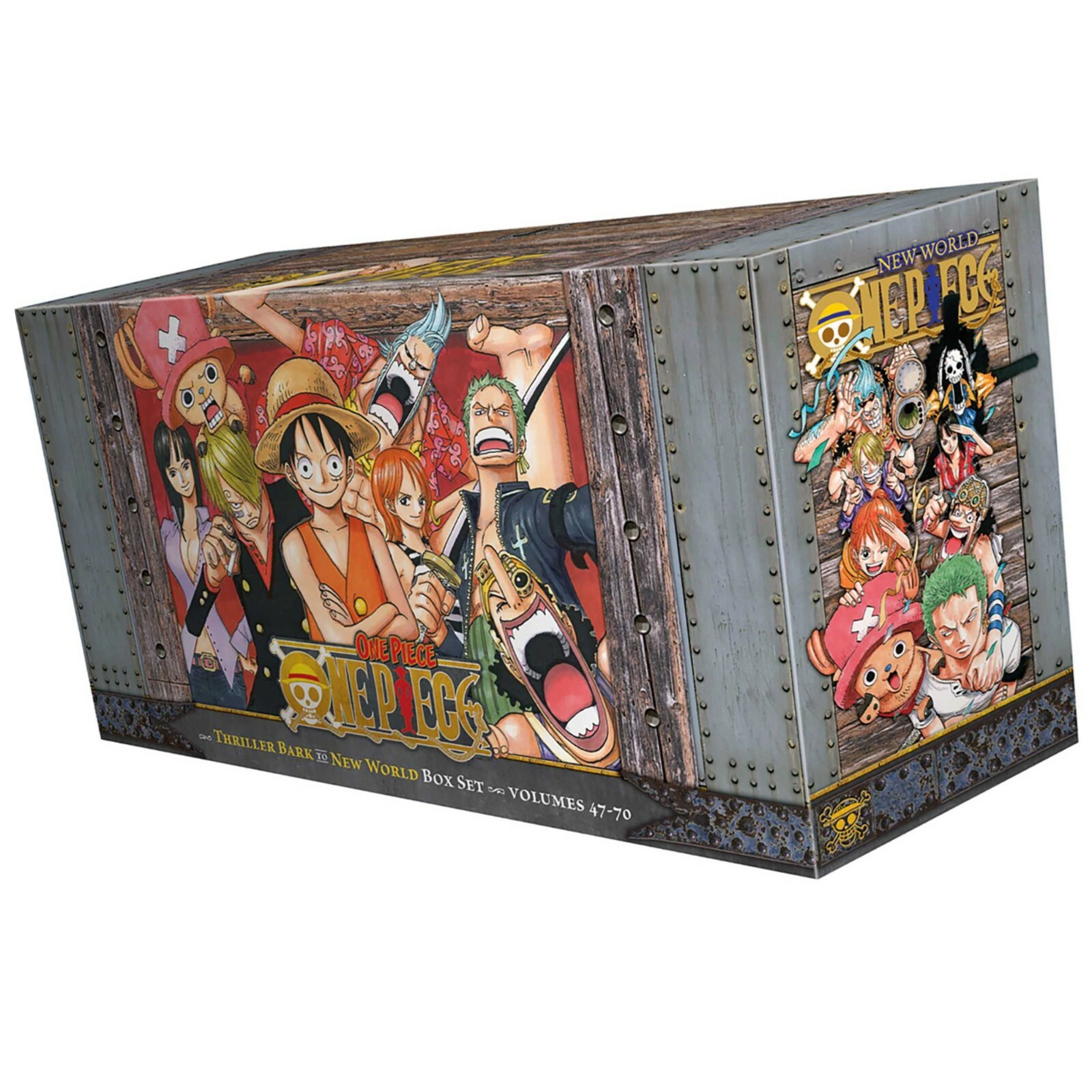 One Piece Box Set 3 Thriller Bark to New World Vol 47-70 One Piece Box Set 3 Thriller Bark to New World Vol 47-70