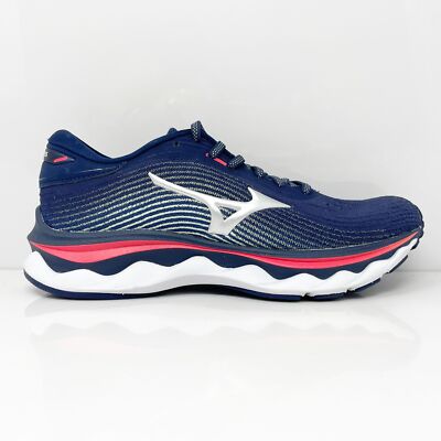 

Mizuno Womens Wave Sky 5 411329 PCPC Синие кроссовки Кроссовки Размер 7, Синий, Wave Sky 5