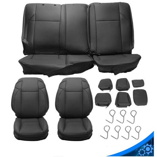 Комплект чехлов для передних и задних сидений Toyota Tacoma Double Cab / Crew Cab 2016-2023