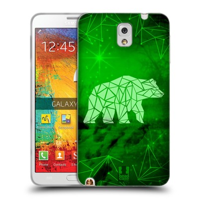 HEAD CASE DESIGNS GEOMETRIC WILDLIFE SOFT GEL CASE FOR SAMSUNG PHONES 2