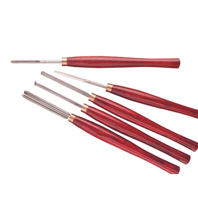 WOODRIVER High-Speed Steel Beginner's 5-Piece Turning Tool Set