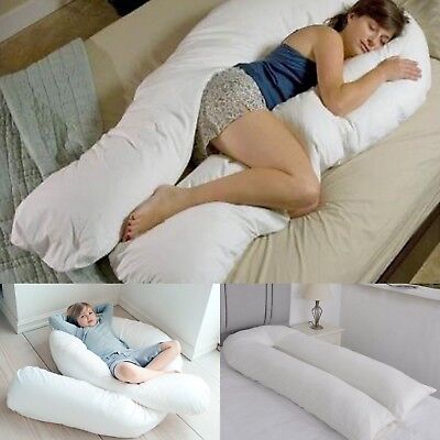 12 FT Long C_U Shaped Full Body Cuddle & Maternity Long Pregnancy Support Pillow
