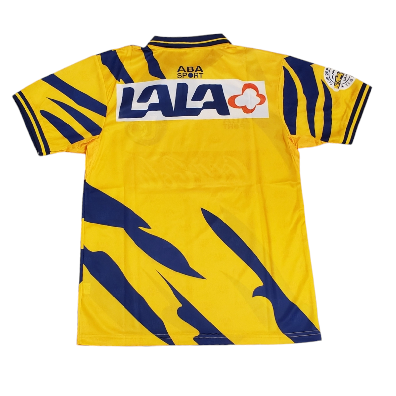 XXL Jersey  Vintage TIGRES UANL HOME  Season 1995/1996  - Yellow - ABA SPORT