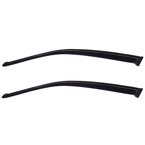 Dark Black Side Wind Deflectors Window Visors Vent For 01-05 Honda Civic Coupe