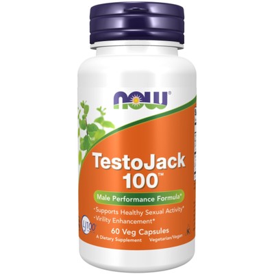 Now Foods TestoJack 100 60 растительных капсул