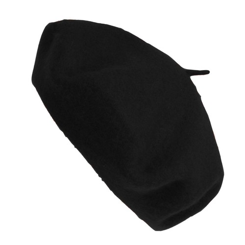 Eric Javits Brown Leather Beret Hat Womens Soft Cap Size L  display picture 2