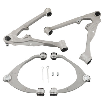 Front Upper Lower Control Arm For 2014 2015 2016 Chevy Silverado GMC Sierra 1500