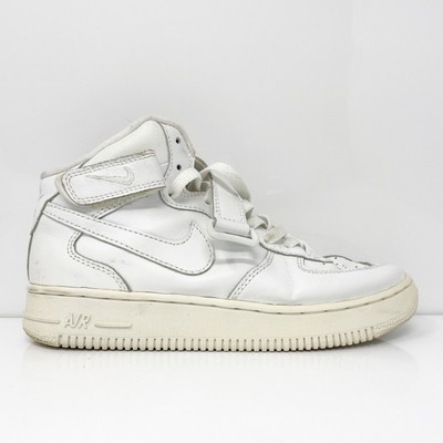 

Nike Boys Air Force 1 Mid 624049 Белые баскетбольные кроссовки, размер 5 лет, Белый, Air Force 1 Mid