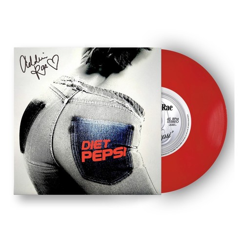 Addison Rae - Diet Pepsi 7” SIGNED VINYL Limited Edition