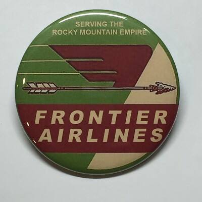 Frontier Airlines Fridge Magnet Vintage Style BUY 3, GET 4 FREE MIX & MATCH