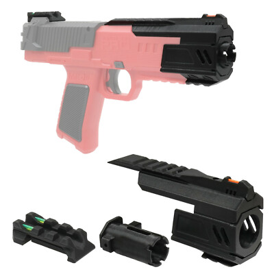 AKBM 3D Printed Extended Barrel Optic Fiber Scope for AF MK2 Foam Blaster Toy