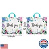 Fasmov 60 Pieces Thank You Gift Bags 12