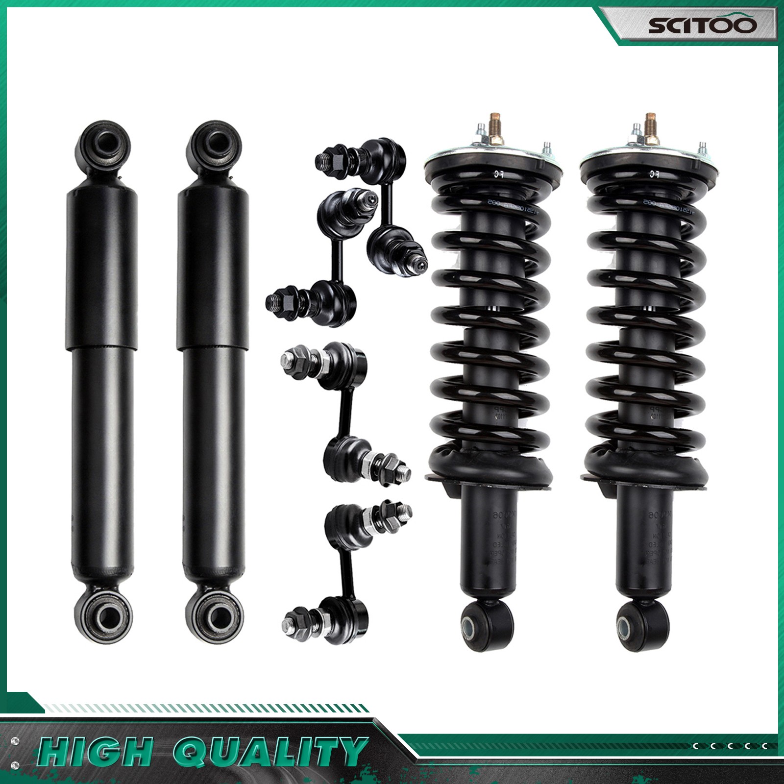 S-0349専用6643,4574,6075 For Nissan Pathfinder 2005-2012 Front Rear Complete Struts