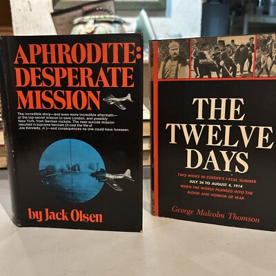 1970 Aphrodite:Desperate Mission By J. Olsen & 1964 The Twelve Days By Thompson