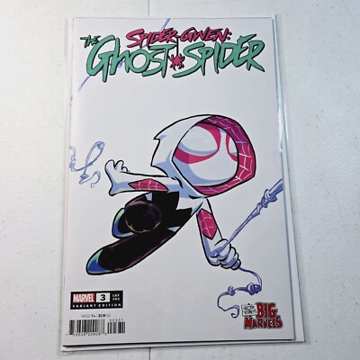 Marvel Comics ''Spider-Gwen: The Ghost Spider'' #3 Skottie Young Big Marvels