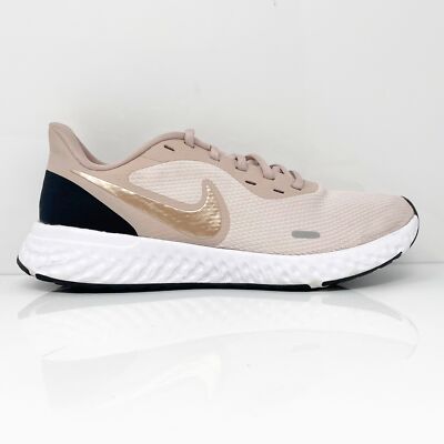 Nike Womens Revolution 5 BQ3207-600 Розовые кроссовки для бега, размер 10