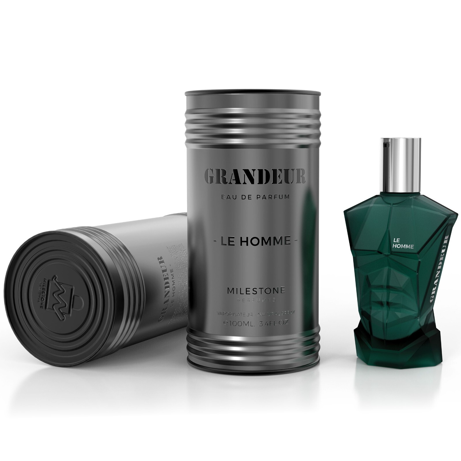 Grandeur Le Homme Milestone for Men Eau de Parfum Spray 3.4