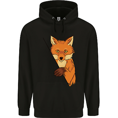 Orange fox best sale hoodie