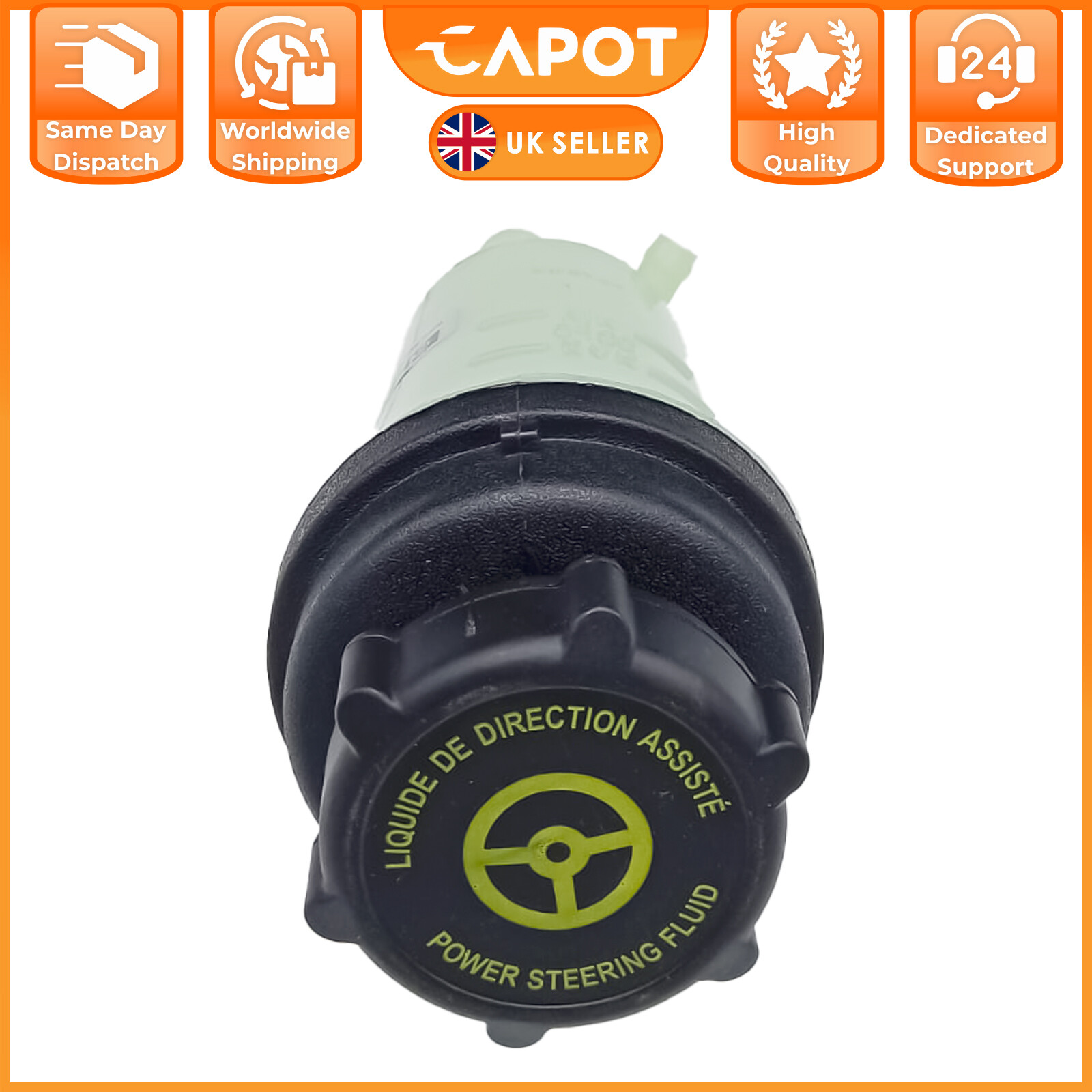 For Ford C-Max Focus II Power Steering Oil Expansion Bottle Tank 1420238 1358217