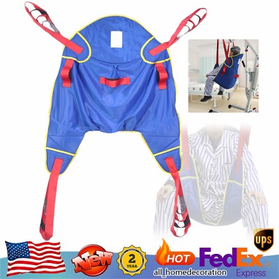 Patient Lift Sling Comfortable Full Body Protective Hoyer Drive Transfer Belt !