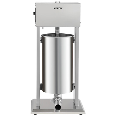 VEVOR Electric Sausage Stuffer 15L Variable Speed Sausage Maker Stainless Steel