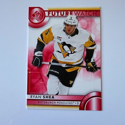 2023 Upper Deck SP Authentic Hockey #184 Ryan Shea RC Red Limited
