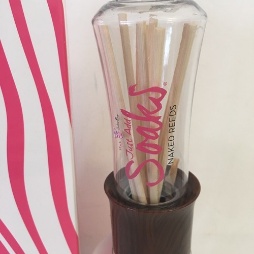 Pink Zebra Just Add Soaks Naked Reeds Fragrance Diffuser NIB