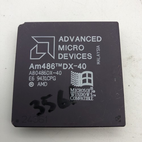 AMD 486 DX-40 MHZ CPU 