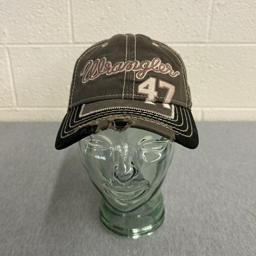 Wrangler 47 Long Live Cowboys Distressed Baseball Hat | eBay