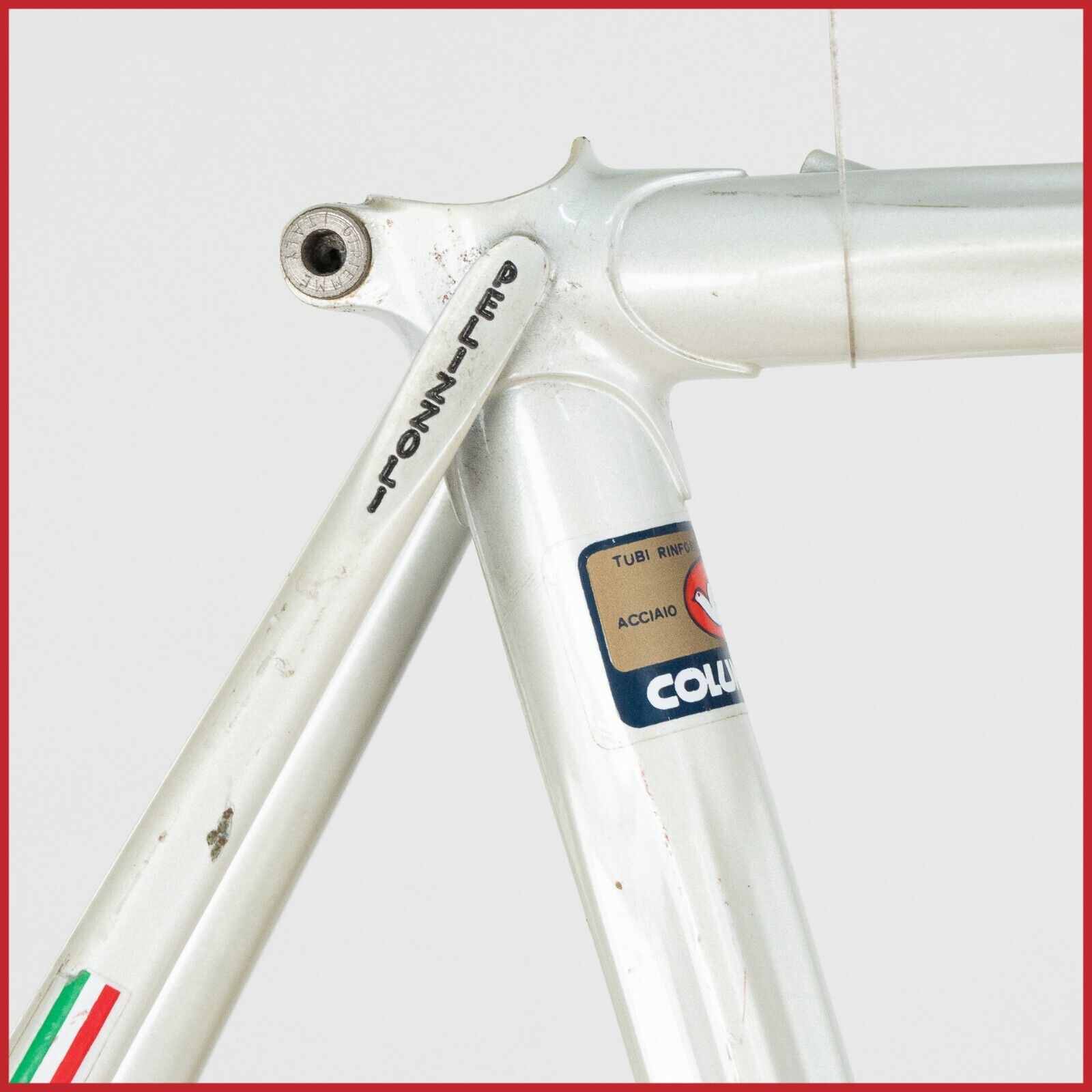 PELIZZOLI STEEL FRAME VINTAGE ROAD RACING BIKE BICYCLE LUGS PELIZZOLI STEEL FRAME VINTAGE ROAD RACING BIKE BICYCLE LUGS