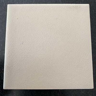 American Olean Crystalline Almond ceramic tile #387 vintage 60s 70s