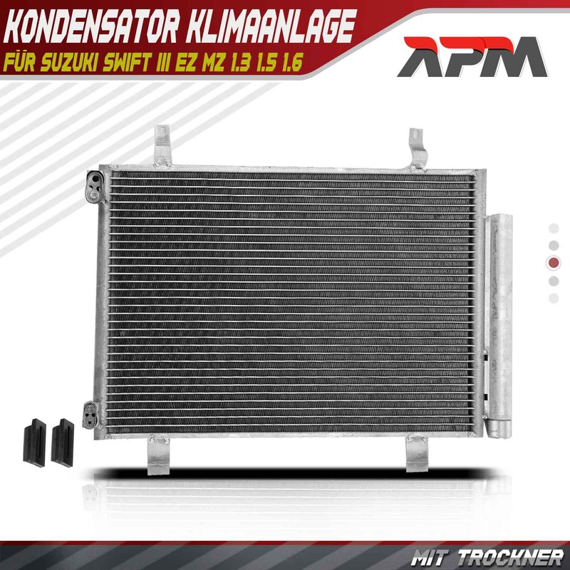 Kondensator Klimaanlage Mit Trockner FÃ¼R Suzuki Swift Iii Ez Mz 1.3 1.5 1.6
