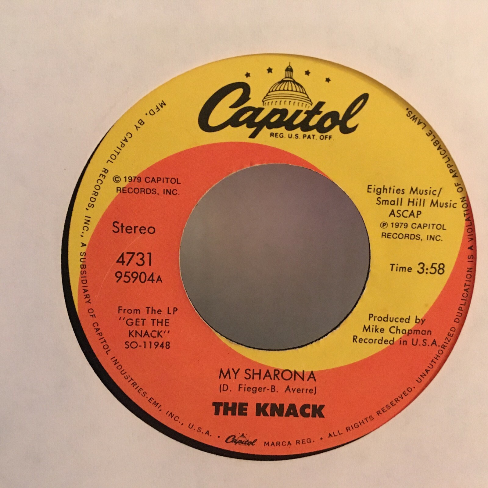●WAYOUT RECORDS THE KNACK 7